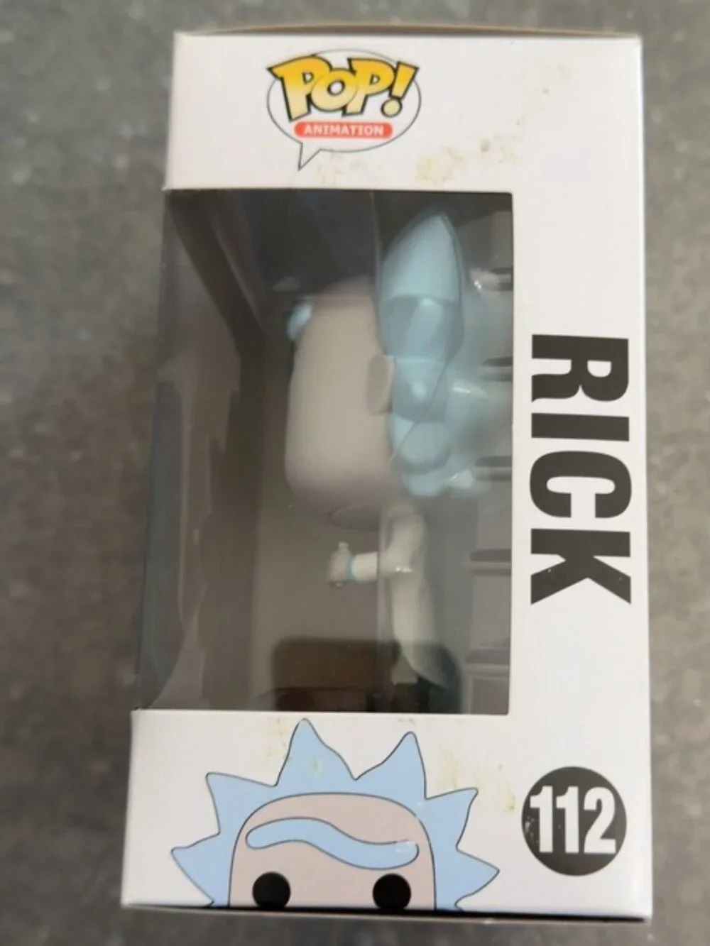 Funko POP! Animation Rick Sanchez #112 – Rick and Morty Vinyl Figure (In Box)